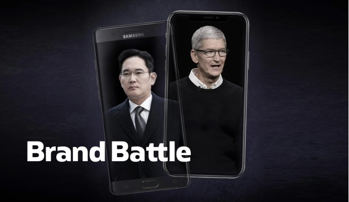 Brand Battle: Apple iPhone vs. Samsung Smartphones Brand Battle: Apple iPhone vs. Samsung Smartphones
